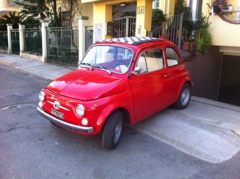 1970 Fiat 500 110F L Luxury Red for sale