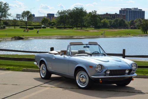 1985 Fiat Spider Lusso S2 Roadster