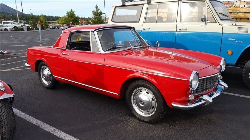 Scarce 1966 FIAT 1500 Soft & Hardtop Cabriolet