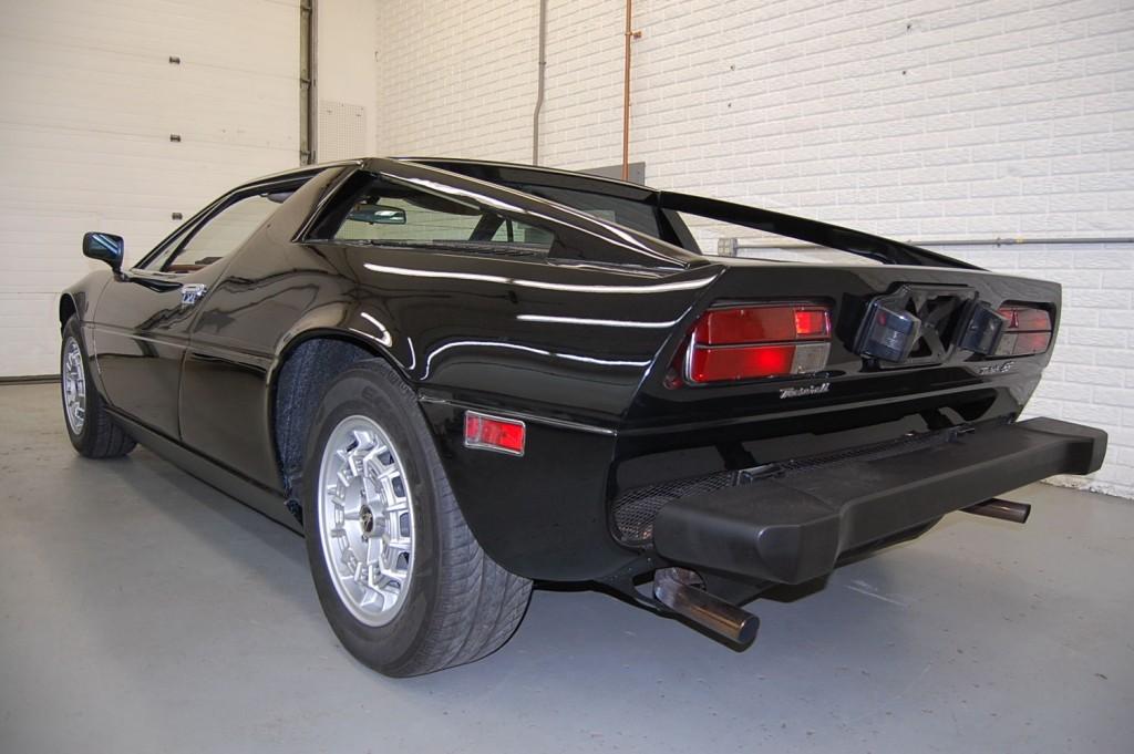 1980 Maserati Merak SS Coupe Black