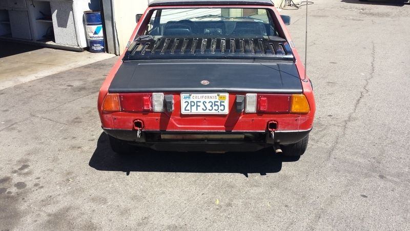 1985 Fiat x19 Great Project