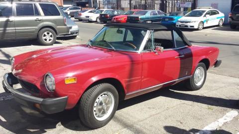 1975 Fiat spider convertible for sale