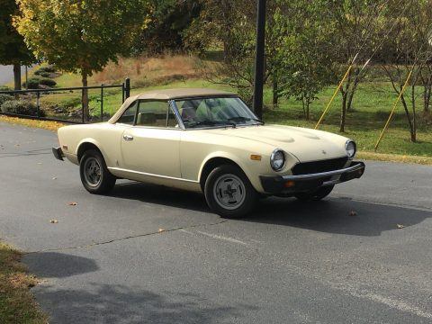 1980 Fiat 124 Spider 2.0 (Fuel Injected) for sale