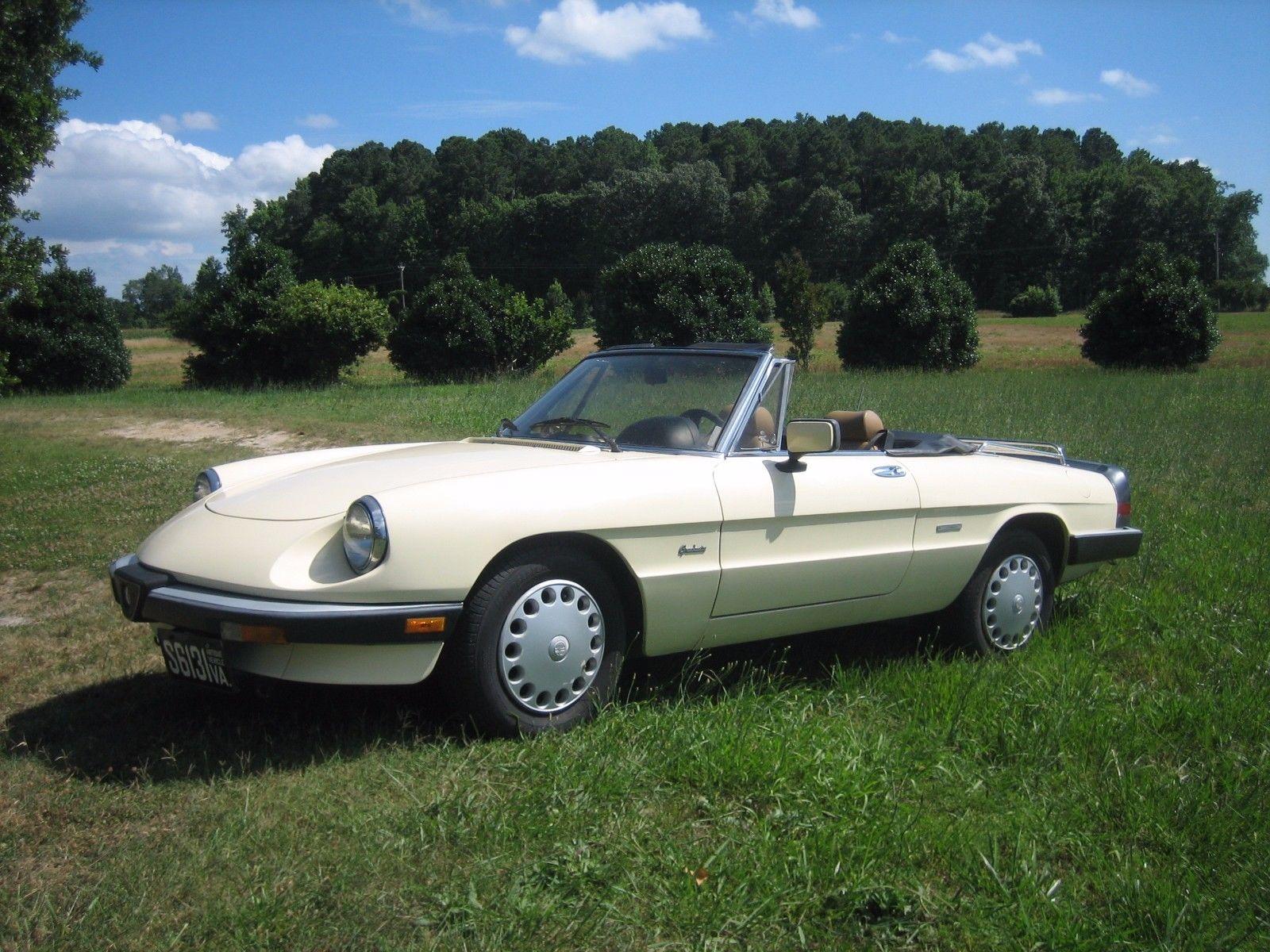 1988 Alfa Romeo Spider Graduate Roadster For Sale