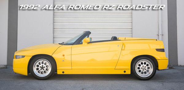 EXTREMELY RARE 1992 Alfa Romeo RZ Roadster Zagato
