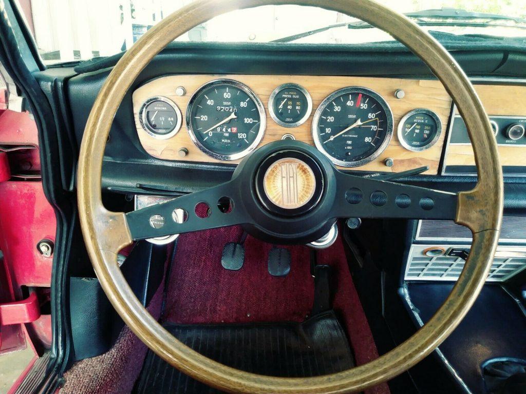 1969 Fiat 124 Spider – Original 5 Speed manual