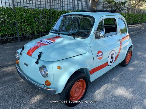 1974 Fiat 500 Ragtop! Gulf Heritage Version! for sale