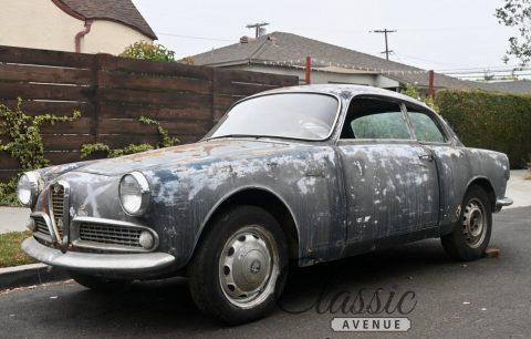 1960 Alfa Romeo Giulietta Sprint Project, rust and accident-free for sale