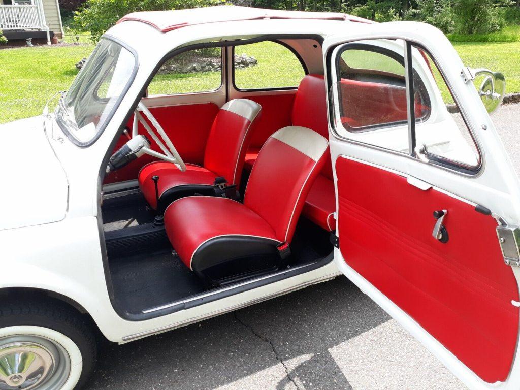 1964 Fiat 500 d full convertible