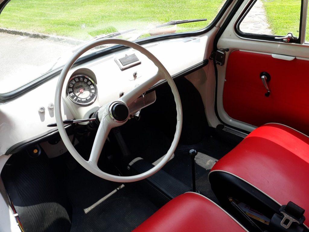 1964 Fiat 500 d full convertible