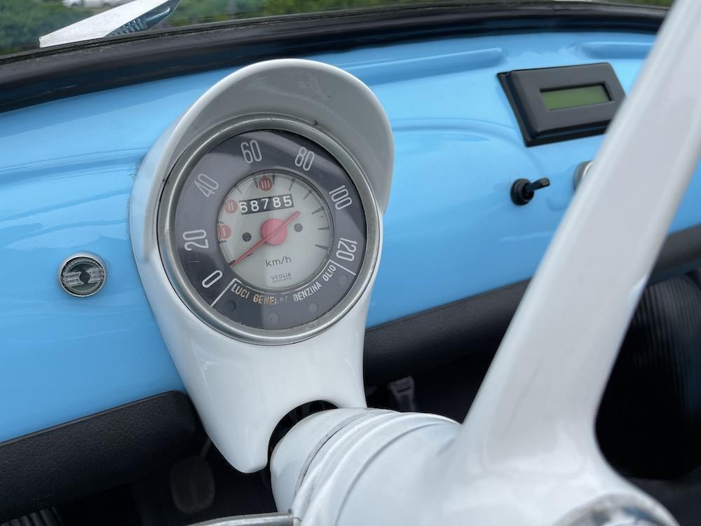 1965 Fiat 500 Spiaggina fully electric