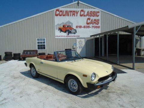 1979 Fiat Spider 200 Convertible for sale