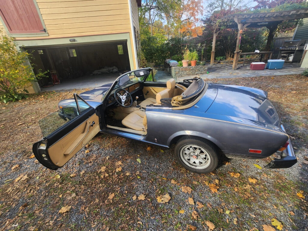 1982 Fiat 124 Spider Convertible