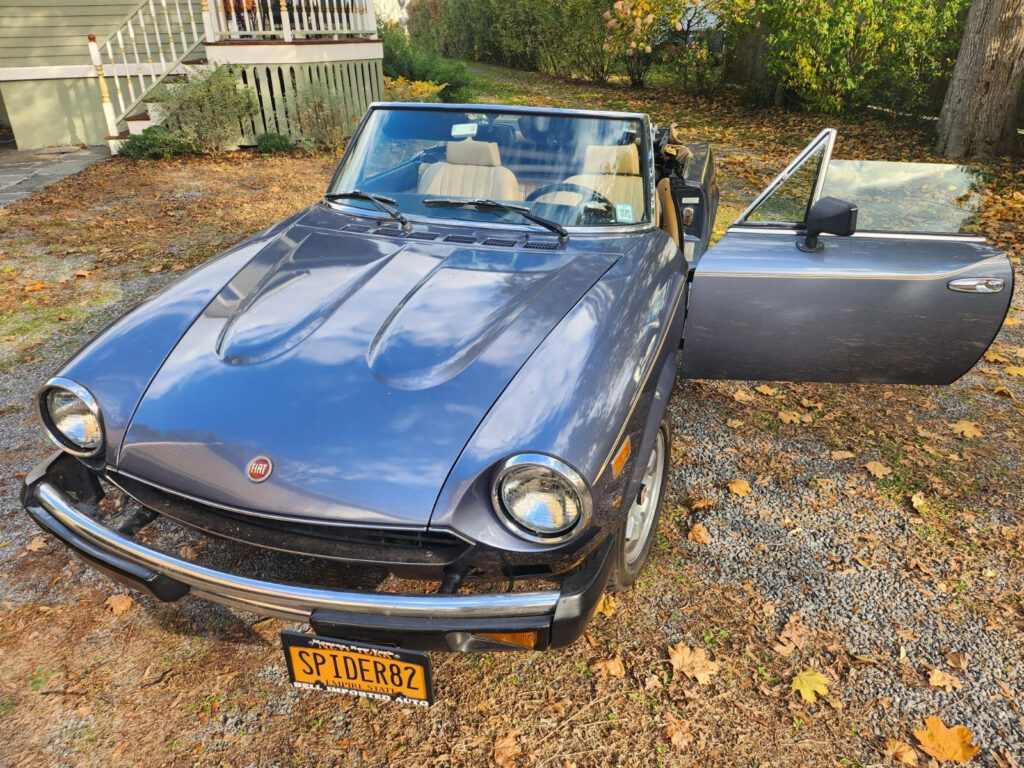 1982 Fiat 124 Spider Convertible