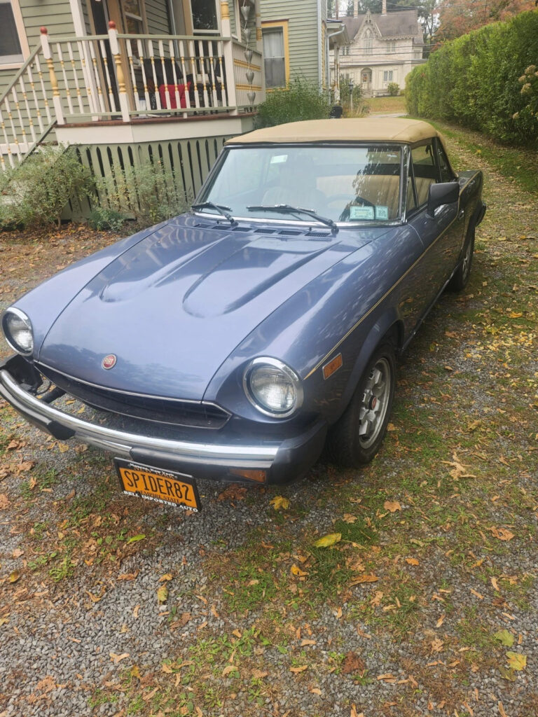 1982 Fiat 124 Spider Convertible