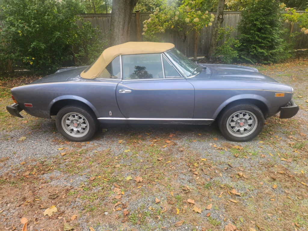 1982 Fiat 124 Spider Convertible