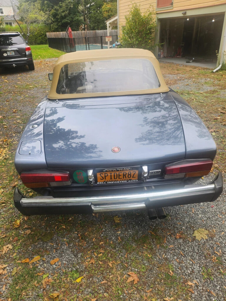 1982 Fiat 124 Spider Convertible