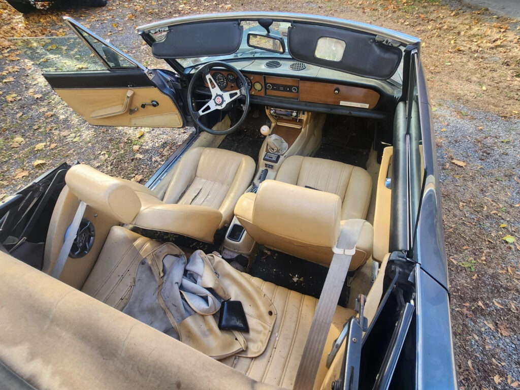 1982 Fiat 124 Spider Convertible